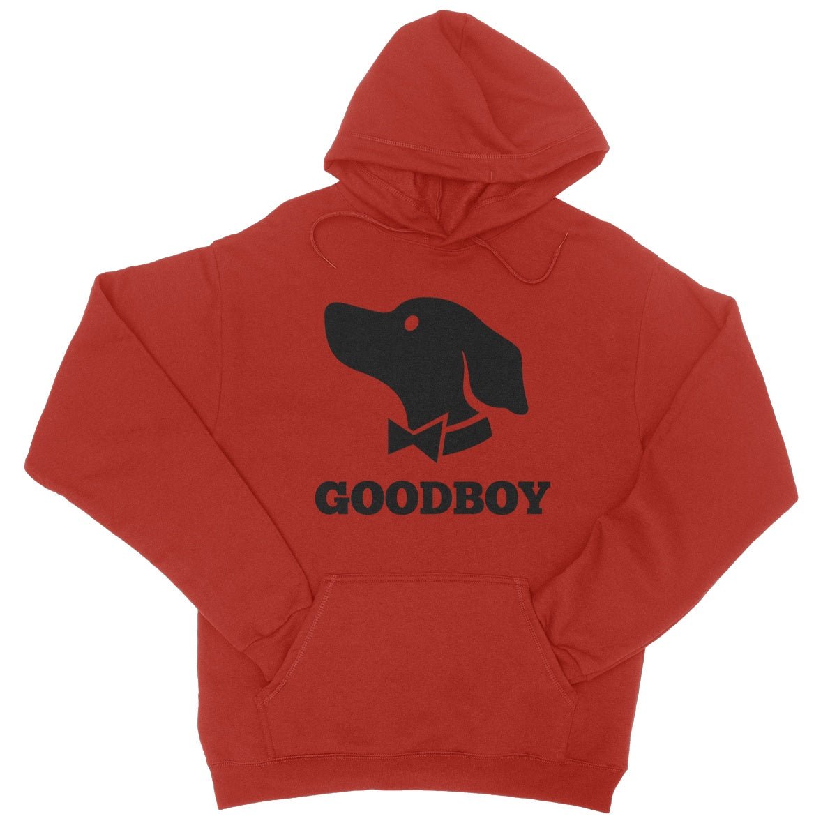 Goodboy Hoodie - Fire Red - Funny Hoodie