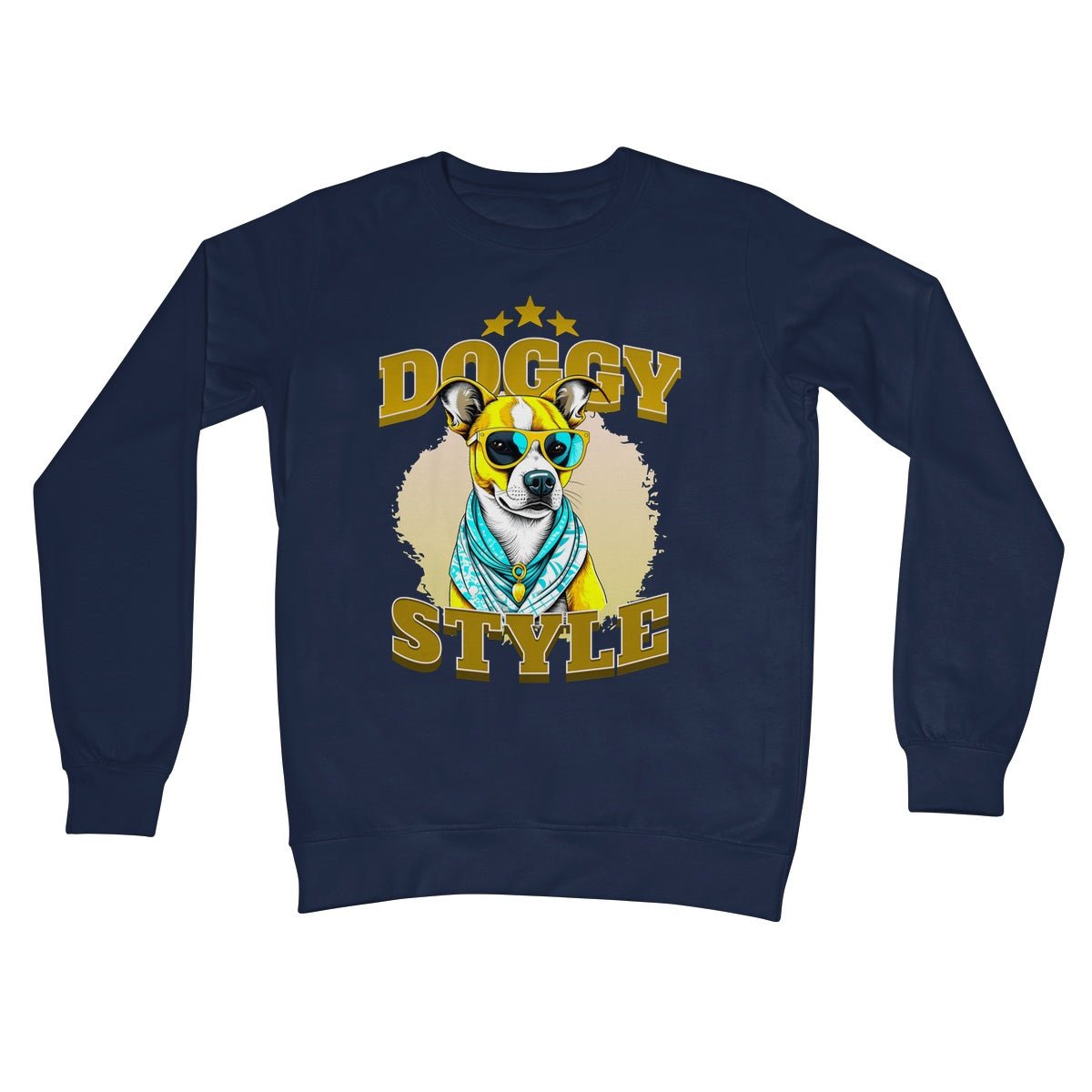 Doggy Style Jumper - Oxford Navy - Funny Jumper