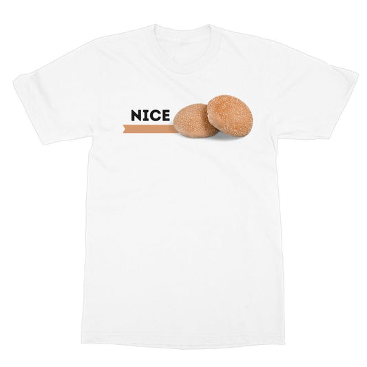 Nice Buns T-Shirt - White - Funny T-Shirt