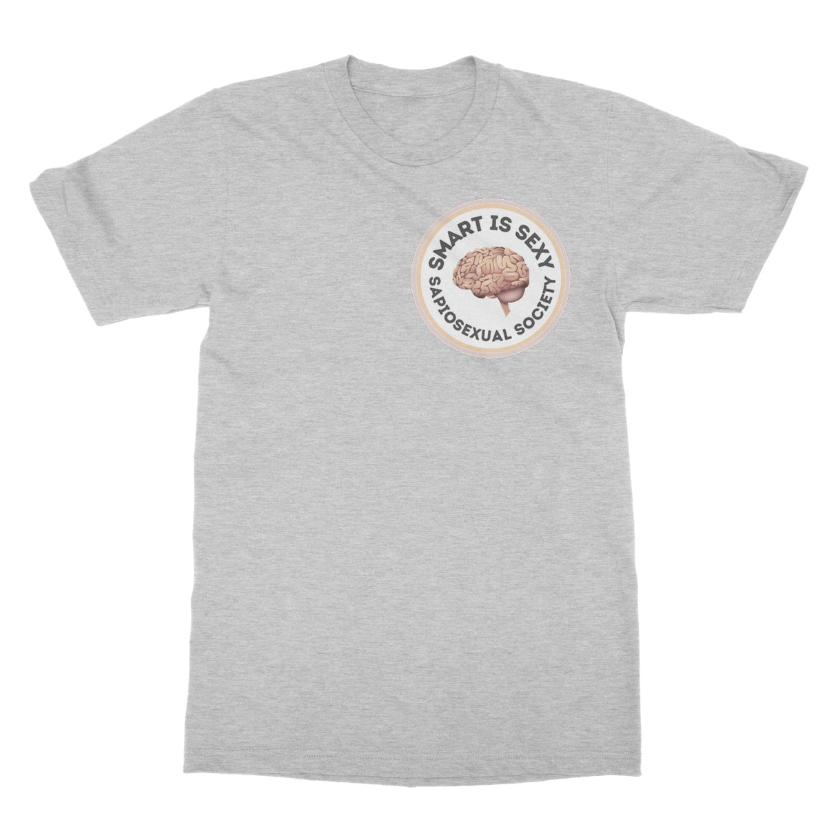 Smart Is Sexy T-Shirt - Sport Grey - Funny T-Shirt