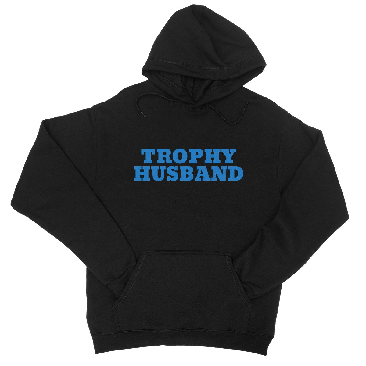 Trophy Husband Hoodie - Jet Black - Funny Hoodie