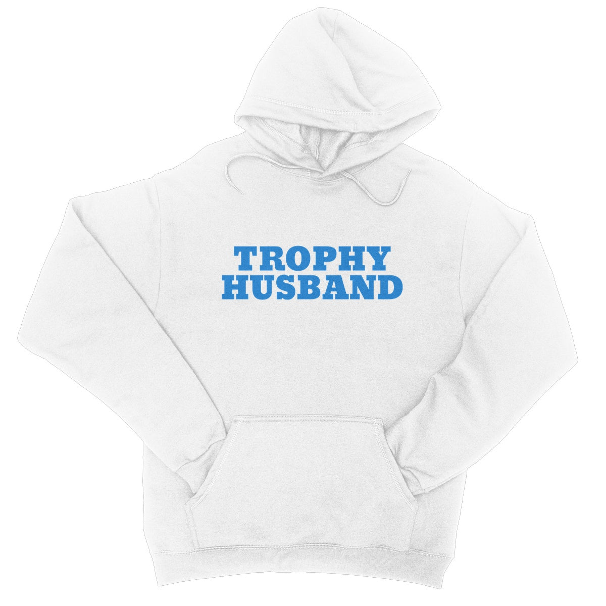 Trophy Husband Hoodie - Arctic White - Funny Hoodie