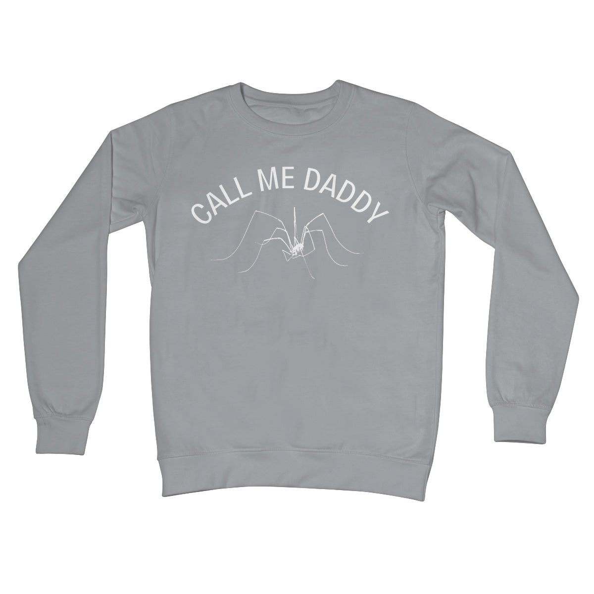 call me daddy jumper grey