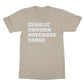 charlie uniform november tango t shirt beige