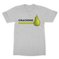 cracking pear t shirt grey