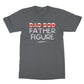 dad bod father figure t shirt grey