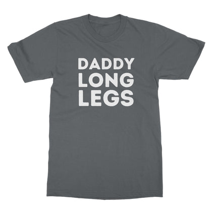 Daddy Long Legs T-Shirt - Charcoal - Funny T-Shirt