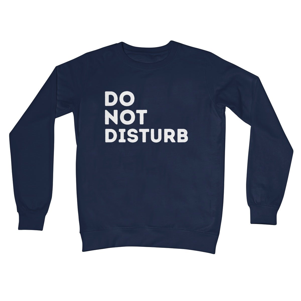 Do Not Disturb Jumper - Oxford Navy - Funny Jumper