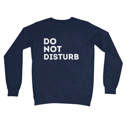Do Not Disturb Jumper - Oxford Navy - Funny Jumper