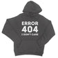 error 404 hoodie grey