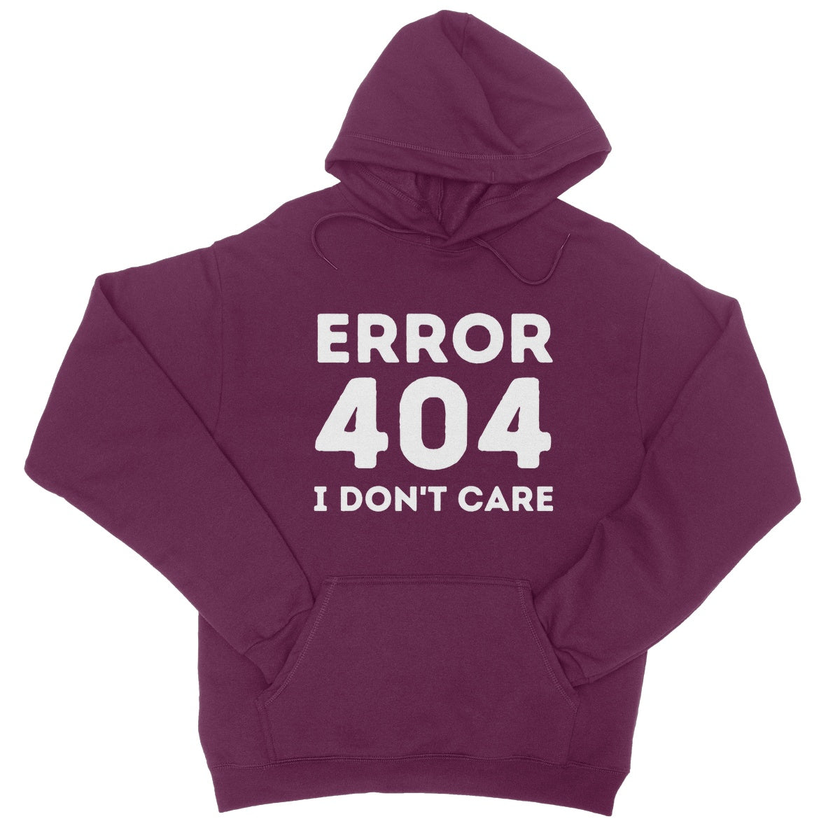 error 404 hoodie purple