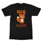 for fox sake t shirt black