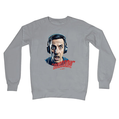Gary Neville Oooooh Jumper - Steel Grey - Funny Jumper
