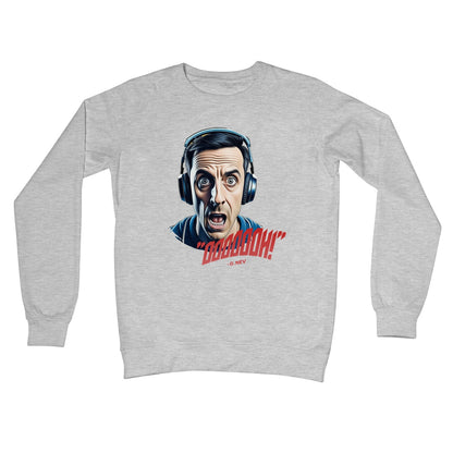 Gary Neville Oooooh Jumper - Heather Grey - Funny Jumper