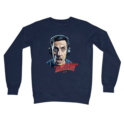 Gary Neville Oooooh Jumper - Oxford Navy - Funny Jumper