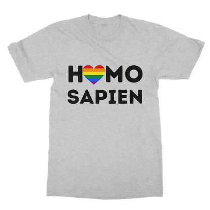 Homo Sapien T-Shirt - Sport Grey - Funny T-Shirt