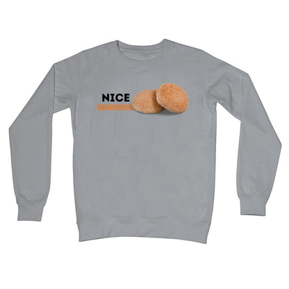 Nice Buns Jumper - Steel Grey - Funny Jumper