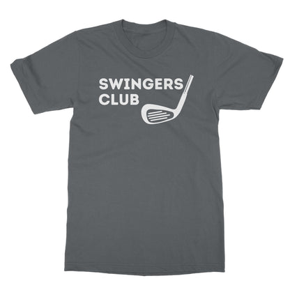 Swingers Club T-Shirt - Charcoal - Funny T-Shirt