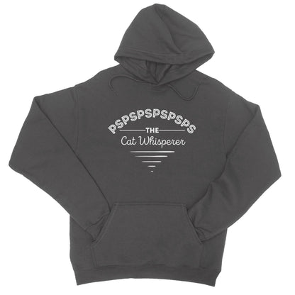 The Cat Whisperer Hoodie - Charcoal - Funny Hoodie