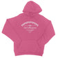 the cat whisperer hoodie pink