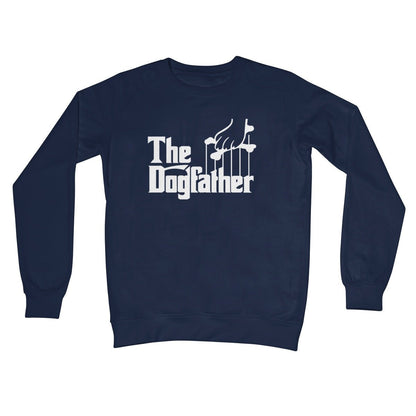 The Dogfather Jumper - Oxford Navy - Funny Jumper