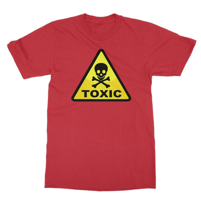Toxic T-Shirt - Red - Funny T-Shirt