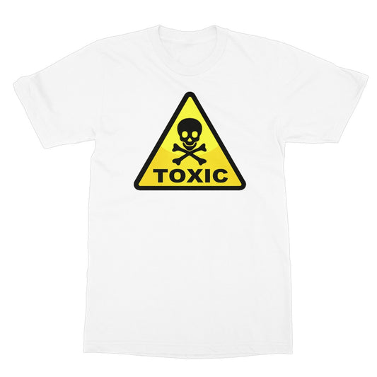 toxic t shirt white