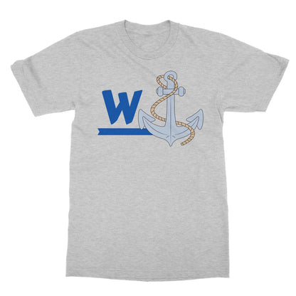 wanchor t shirt grey