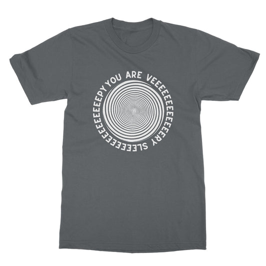 you are very sleepy t shirt grey